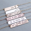 Best-Selling ✨ Personalized Bar Necklace ✨